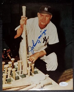 Johnny Mize JSA COA Autograph New York Yankees MLB HOF 8x10 Photograph - Picture 1 of 9