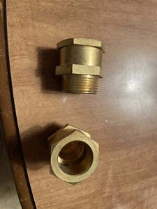 Pauluhn 1” American Bureau Of Shipping Brass Packing Tube - Picture 1 of 3