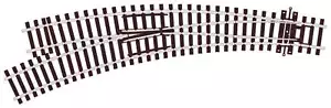Peco SL-U77 OO Gauge Small Radius L/H Curved Unifrog Turnout/Point Code 100 - Picture 1 of 2