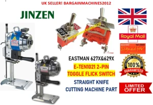 EASTMAN 627X&629X 2 PINES INTERRUPTOR DE PALANCA CUCHILLO RECTO PIEZA MÁQUINA DE CORTE - Imagen 1 de 3