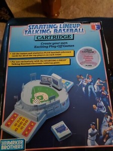 NIB Starting Lineup Talking Baseball Cartridge 4004 Oakland California Seattle 