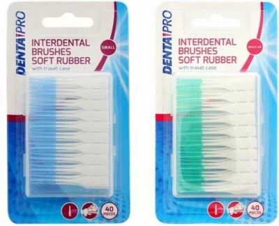 40x tooth care brush interdental dental cleaning brush - Image 1 of 4