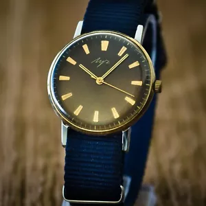 Luch Soviet Mechanische Herren Armbanduhren Klassisch Vintage Uhr Slim UdSSR - Bild 1 von 8