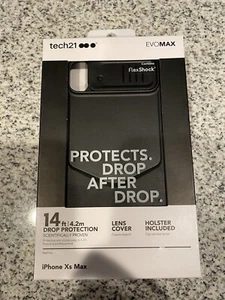 Tech21 Evo Max Case for iPhone XS Max - Black - Picture 1 of 5