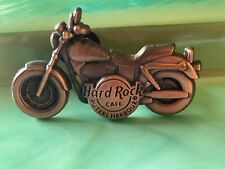 Hard Rock Cafe Pin Puteri Harbour ~ Copper color Motorcycle