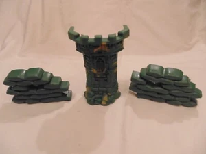 W.A.W Recovered Fortification & Sandbag Wall Set – 3 Pieces Plastic 13cm – Used - Picture 1 of 5