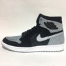 AIR JORDAN 1 RETRO HIGH FLYKNIT 4Y-14 SHADOW BLACK WOLF GREY 919704-003 BG YOUTH
