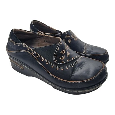 L'artiste Spring Step Shoe Women 39/8 Burbank Boho Floral Hippie Club Woodstock - Image 1 of 4