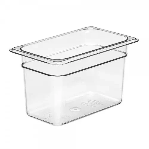 Cambro 46CW135 Camwear 1/4 tamaño 6 pulgadas bandeja de comida de policarbonato profundo Foto 1 de 1