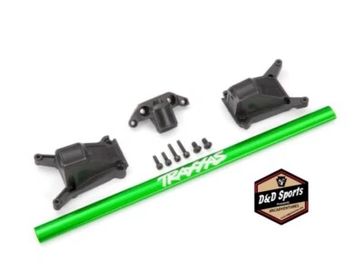 Комплект кронштейнов для шасси Traxxas 6730G ЗЕЛЕНЫЙ для шасси Rustler 4x4 & Slash 4x4 LCG - Изображение 1 из 2