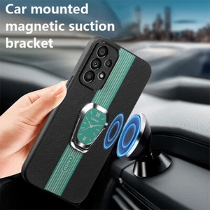 Car Magnetic Bracket Shockproof Case Cover Ring Holder Man Boy For Various Phone - Picture 1 of 14