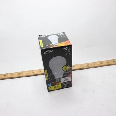 Feit Electric LED Light Bulb Non-Dimmable A21 3000k Bright White200W Eqv - Image 1 of 4