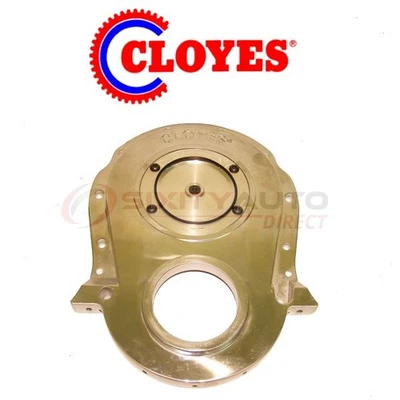 Cloyes Center Engine Timing Cover for 1965-1974 Chevrolet Impala - Valve uw Foto 1 de 4