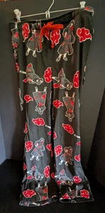 Ripple Junction Naruto Shippuden Itachi Uchiha & Akatsuki Clouds Sleep Pant Sz S - Picture 1 of 11