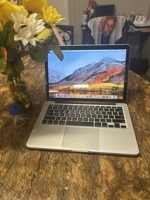 Apple MacBook Pro 13.3" Silver Intel Core I5 5th Gen. 2.70 GHz, 128GB, 8GB RAM - Image 1 of 3