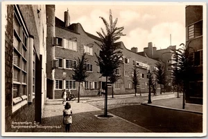 Amsterdam Netherlands NL, Burgemeester Tellegenstraat, RPPC Real Photo, Postcard - Picture 1 of 2