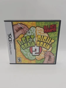 Left Brain Right Brain 2 For Nintendo DS DSi 3DS 2DS Puzzle Games Very Good - Picture 1 of 3