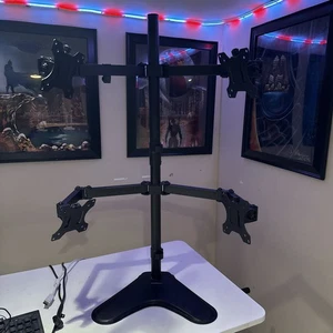 Krieger Monitor Desk Stand Mount FreeStanding Adjus | 4 Screens up to 30" - Picture 1 of 2