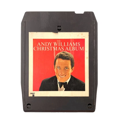 Andy Williams Christmas Album 8-Track Tape 18C-08887 Columbia Untested Foto 1 de 4
