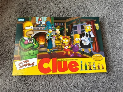 The Simpsons Clue Board Game (2002) Complete! - Image 1 of 4