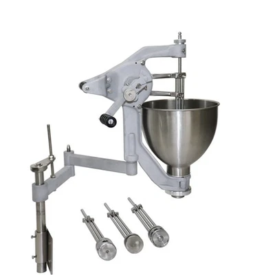 Equipo de donas multiforma Fabricante de donas Manual molde para formar donas Foto 1 de 4