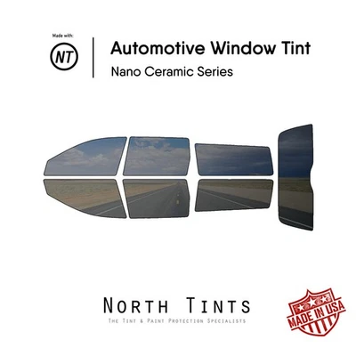 Película de tinte de ventana precortada nano cerámica vidrio automotriz para Volvo V70 2001-2007 Foto 1 de 4