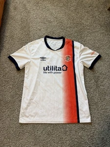 Umbro Luton Town Football Club Away Shirt Futbol Trikot Fußball Größe L - Bild 1 von 9