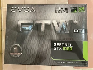 EVGA GeForce GTX 1060 6GB DDR5 Graphics Card (06GP46161KR) Sealed Never Opened - Picture 1 of 5