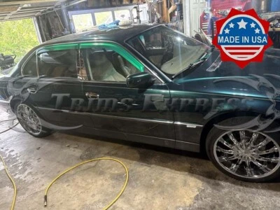 BMW Serie 7 750il E38 1994-2001 sedán 6 piezas poste de pilar cromado Foto 1 de 4