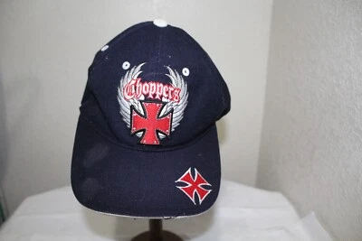 West Coast Choppers Blue Adjustable Baseball Cap - Image 1 of 4