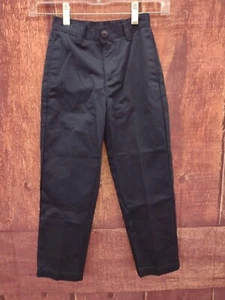 Lands End Navy Blue Boys Uniform Pants Size 6S - Picture 1 of 8