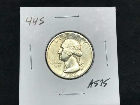1944-S Washington Quarter - High Grade Silver 25C - A575 Cover