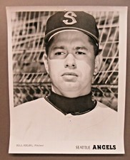  1966 BILL KELSO Seattle Angels Popcorn Card premium 8x10 PCL baseball photo