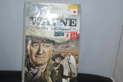 John Wayne An American Legend (DVD, 4-Disc Set, Collectible Video-Book) NEW! Foto 1 de 4