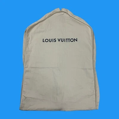 Authentic Louis Vuitton 60”x23” Foldable Travel Bag Beige Canvas Zip Garment Bag - Image 1 of 4