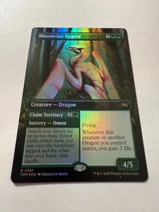 Bloomvine Regent Tarkir: Dragonstorm Borderless Foil - Picture 1 of 3