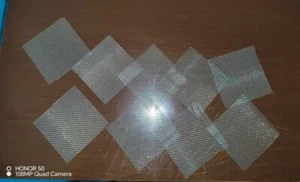 9 Edelstahlgitter in 8x8cm zum Bepflanzen mit Moosen oder Bucen - Bild 1 von 2