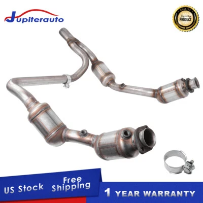 Catalytic Converter for 2007 2008 2009 Jeep Wrangler JK 3.8L V6  Front Y Pipe - Imagem 1 de 4