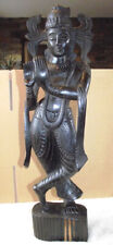 Large Ebony Sculpture of Eastern Deity