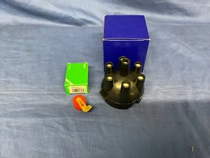 Tapa de distribuidor para distribuidor 6cyl Lucas 22/25D6 + rotor rojo genuino 6cyl - Imagen 1 de 6
