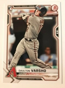 2021 Bowman DAULTON VARSHO Base RC Rookie Card #81 Arizona Diamondbacks - Picture 1 of 2