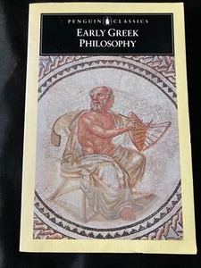 BOOK: PENGUIN CLASSICS: "EARLY GREEK PHILOSOPHY" 1987 9780140444612 - Picture 1 of 6