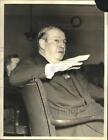 1938 Press Photo Dr Edward Rumely testifies before Senate Lobby Committee