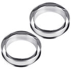 4 Pcs Circle Stencil Stainless Steel Muffin Ring Kitchen Appliance French