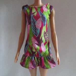 NEW 2021 Barbie & Chelsea The Lost Birthday Party Doll Feathers Dress ~ Clothing - Picture 1 of 7