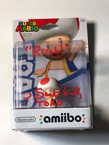 SAMANTHA KELLY Signed TOAD Amiibo Nintendo Super Mario JSA COA - Picture 1 of 2