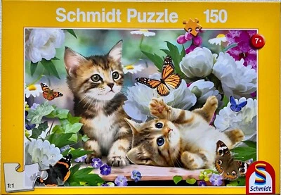 Giocoso Katzenbabys Puzzle Schmidt 150 Parti di Disposizione Bambino 56468 - Immagine 1 di 4