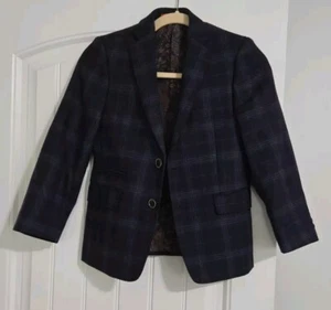 Tallia Boys Plaid Single Breasted Blazer Sz  10R EUC  - Picture 1 of 10