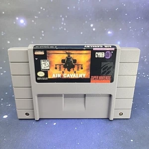 Solo cartucho de videojuego Air Cavalry (Super Nintendo) SNES - raro - ¡probado! - Imagen 1 de 6