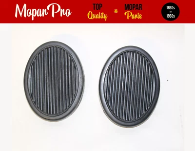 1949-1951 PLYMOUTH P18 SPECIAL DELUXE NEW BRAKE AND CLUTCH PEDAL PADS - Image 1 of 4